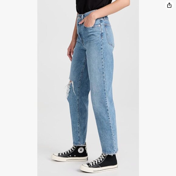 NWT Madewell Jeans Womens The Perfect Vintage Straight Distressed - Picture 3 of 9